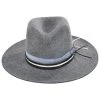 Goorin Bros Langum Wool Felt Wide Brim Fedora Hat -Brixton Hats shop 452304