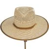 Biltmore Vintage Couture Two Ghosts Toyo Straw Rancher Fedora Hat -Brixton Hats shop 459740
