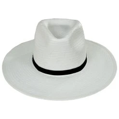 Biltmore Vintage Couture Fine Line Toyo Straw Fedora Hat