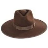 Brixton Hats Jo Wool Felt Rancher Fedora Hat