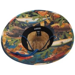 Hemlock Hat Co Mariner Rush Straw Lifeguard Hat -Brixton Hats shop 464522