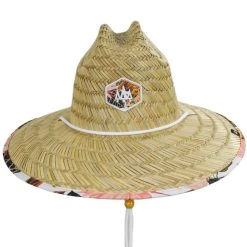 Hemlock Hat Co Maya Rush Straw Lifeguard Hat