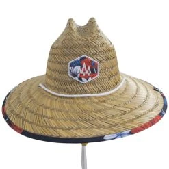 Hemlock Hat Co Midway Rush Straw Lifeguard Hat