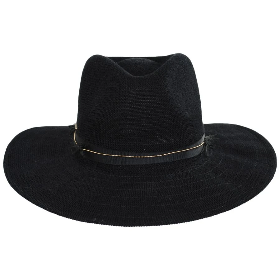 Scala Delvey Knit Fedora Hat 3 Scala Delvey Knit Fedora Hat