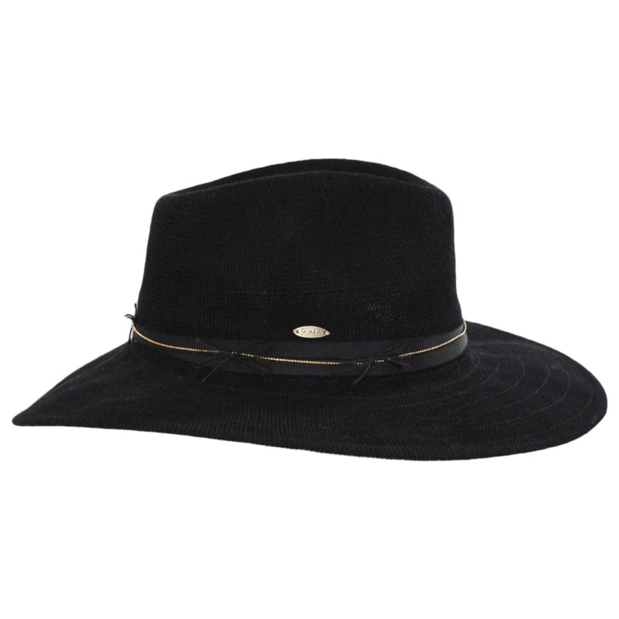 Scala Delvey Knit Fedora Hat 4 Scala Delvey Knit Fedora Hat - Image 2