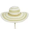 Cappelli Straworld Yuri Toyo Straw Striped Swinger Hat -Brixton Hats shop 465195