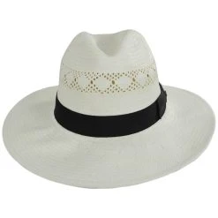 Scala Beau Toyo Straw Fedora Hat