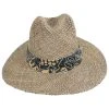 Scala Twisted Seagrass Safari Fedora Hat -Brixton Hats shop 466364