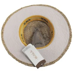 Scala Twisted Seagrass Safari Fedora Hat -Brixton Hats shop 466370