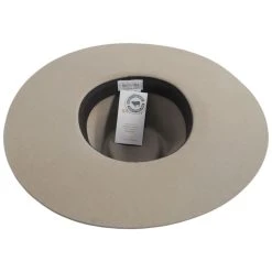 Brixton Hats Leigh Wool Felt Wide Brim Fedora Hat - Sand -Brixton Hats shop 469427