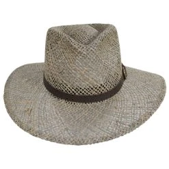 BIGALLI Australian Seagrass Straw Outback Hat