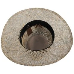 BIGALLI Australian Seagrass Straw Outback Hat -Brixton Hats shop 471248