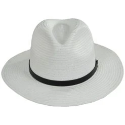 BIGALLI Cameron Toyo Braid Fedora Hat