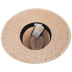 Brixton Hats Joanna Wheat Straw Fedora Hat - Tan -Brixton Hats shop 473292
