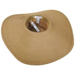 Trina Turk Palmas Ultrabraid Toyo Straw Floppy Sun Hat -Brixton Hats shop 473489