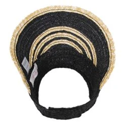 Trina Turk Palo Wheat Straw Visor -Brixton Hats shop 473516