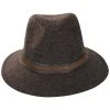 Stetson Hoagy Wool Blend Safari Fedora Hat -Brixton Hats shop 474119