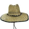 Dorfman Pacific Company Kalisa Rush Straw Lifeguard Hat -Brixton Hats shop 474152