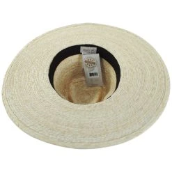 Brixton Hats Leigh Palm Straw Fedora Hat - Natural -Brixton Hats shop 474318