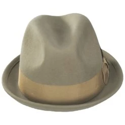 Brixton Hats Gain Wool Felt Fedora Hat - Sand