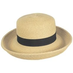 Karen Keith Toyo Straw Kettle Brim Sun Hat