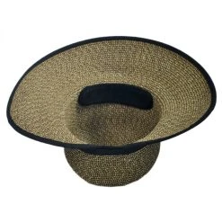 Cappelli Straworld Toyo Straw Braid Facesaver Hat - Coffee -Brixton Hats shop 91903