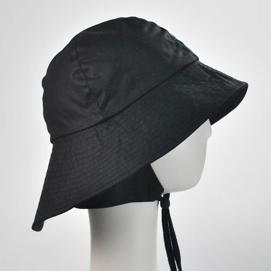 Hills Hats Of New Zealand The Sou'wester Waxed Cotton Bucket Hat 5 Hills Hats Of New Zealand The Sou'wester Waxed Cotton Bucket Hat - Image 3