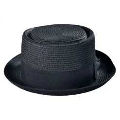 Jaxon Hats Toyo Straw Braid Pork Pie Hat
