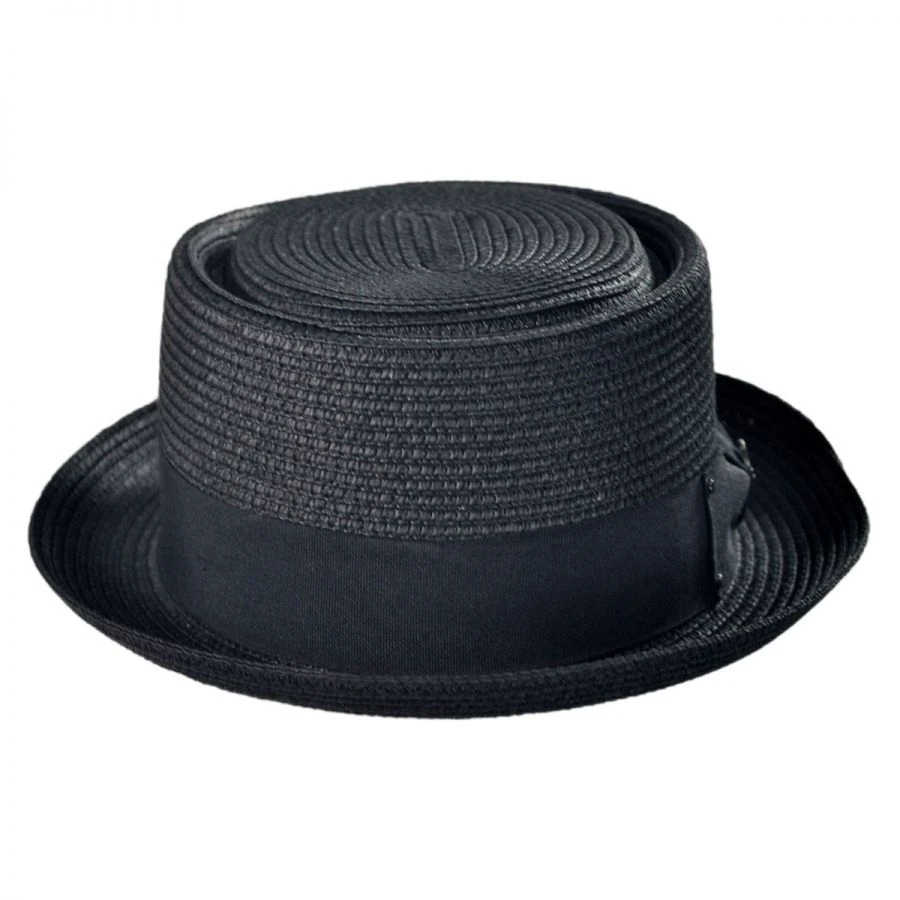 Jaxon Hats Toyo Straw Braid Pork Pie Hat 3 Jaxon Hats Toyo Straw Braid Pork Pie Hat