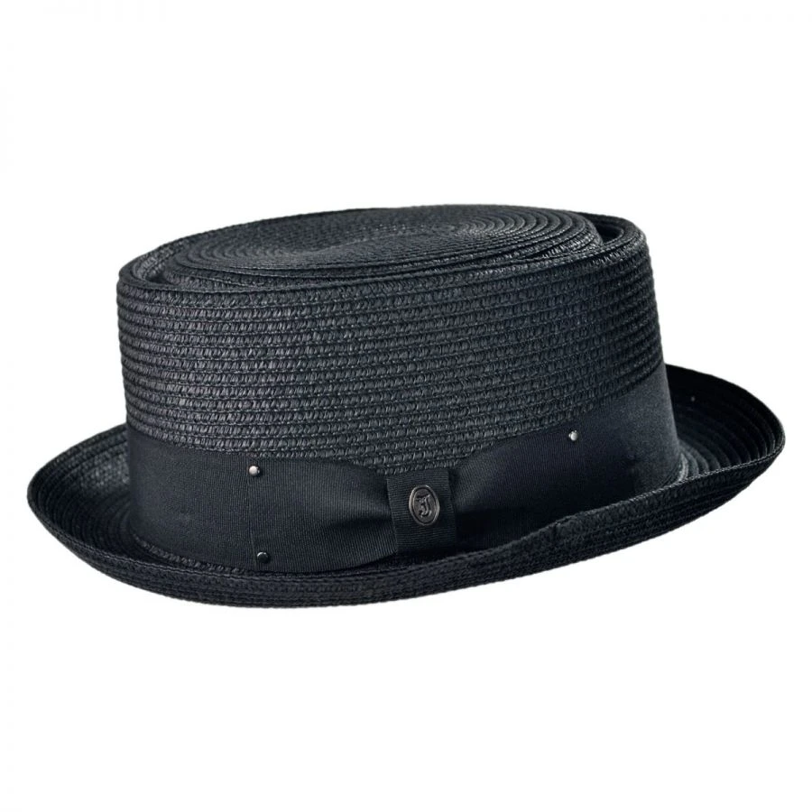 Jaxon Hats Toyo Straw Braid Pork Pie Hat 4 Jaxon Hats Toyo Straw Braid Pork Pie Hat - Image 2