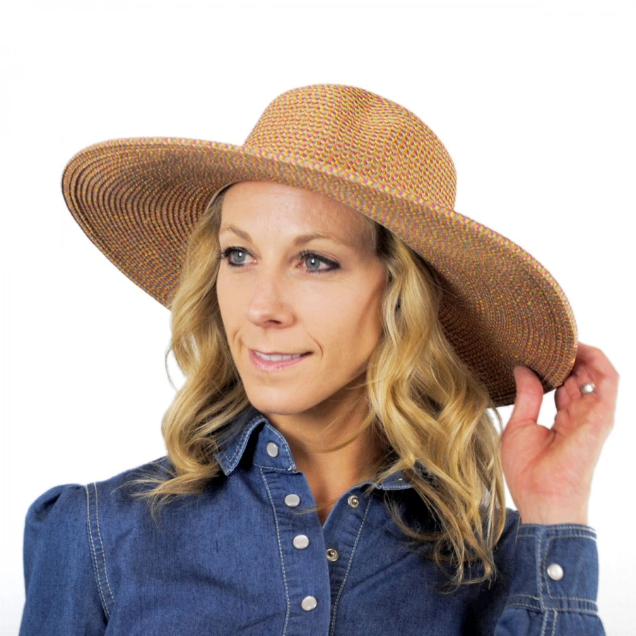Sur La Tete Sorbet Toyo Straw Sun Hat 3 Sur La Tete Sorbet Toyo Straw Sun Hat