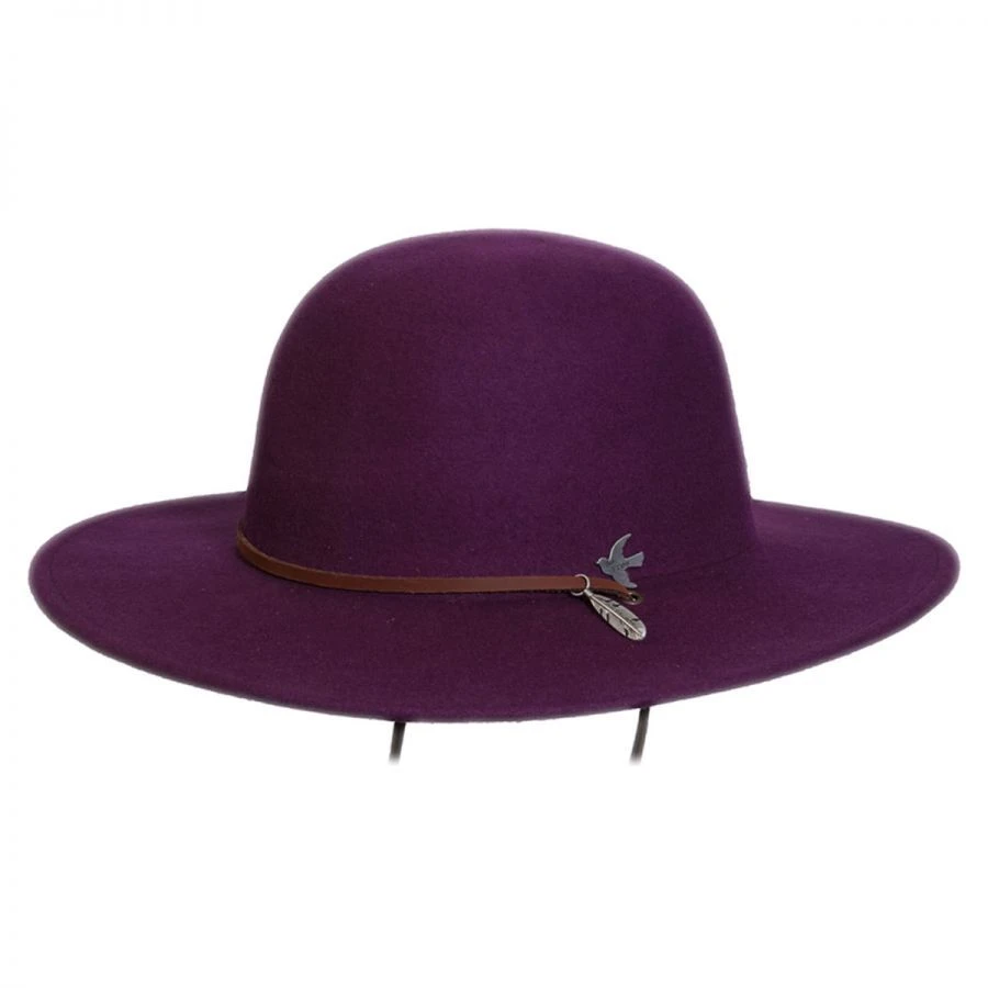 Conner Bird And Feather Wool Felt Hat 5 Conner Bird And Feather Wool Felt Hat - Image 3