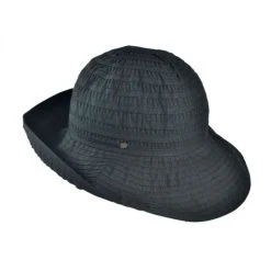 Betmar Ribbon Fabric Bretton Hat